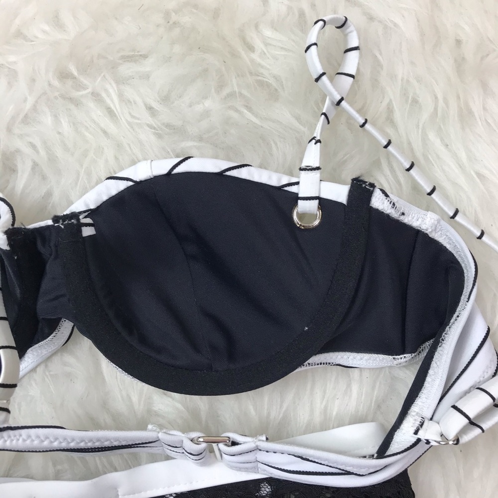 Fleur Du Mal bikini top swimsuit - Picture 4 of 6